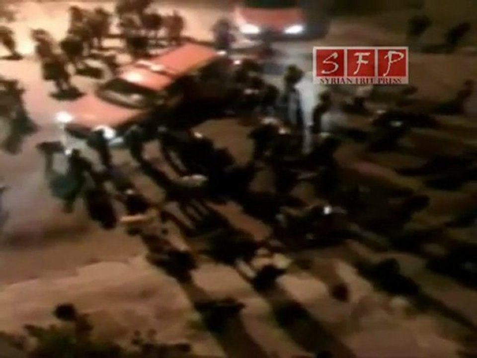 اعتقالات وتعذيب وضرب في مدينة ادلب 6-8-2011