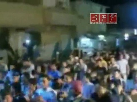 ادلب - سرمين مظاهرات بعد التراويح 8-8-2011