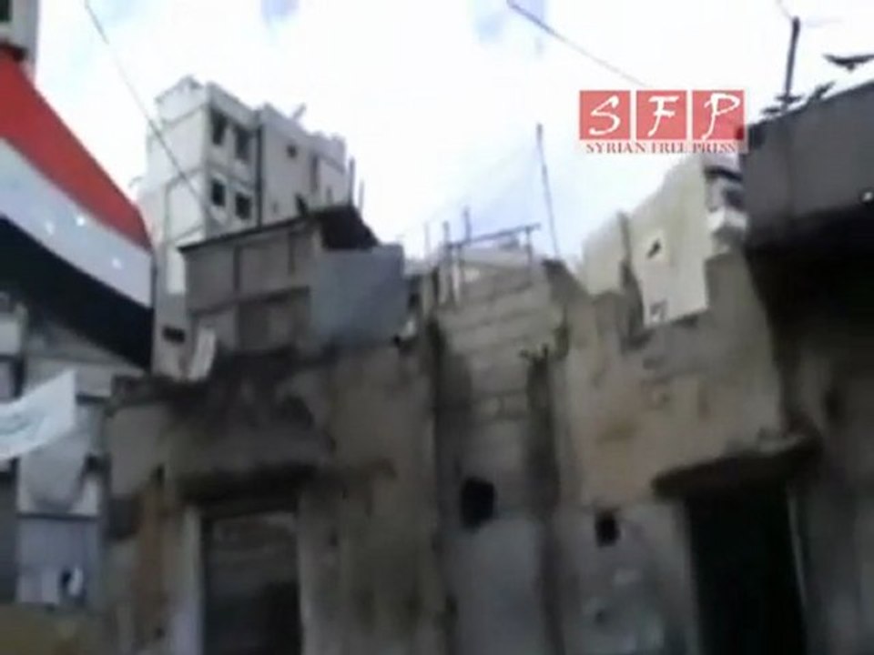 اللاذقية - سكنتوري إطلاق نار من قبل الأمن 9-8-2011