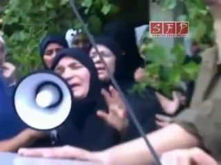 فري برس | حمص دعاء والدة الشهيد جمال الفتوى 15-8-2011