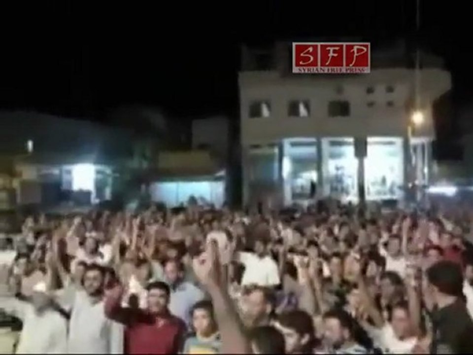 فري برس - ادلب بنش مسائية بعد التراويح 16-8-2011