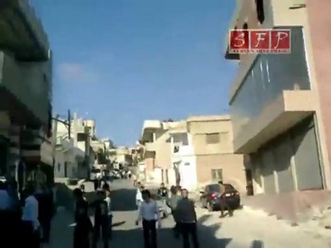 فري برس حوران الحارة إطلاق نار المتظاهرين 30 8 2011