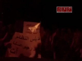 فري برس   حمص شارع الملعب مساء 1 9 2011