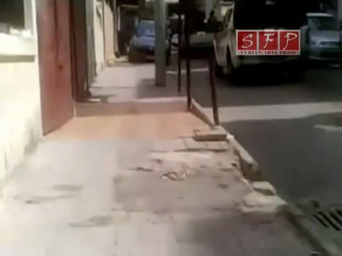 فري برس اللاذقية الامن امام جامع الحسين مشروع الصليبة 2 9 2011