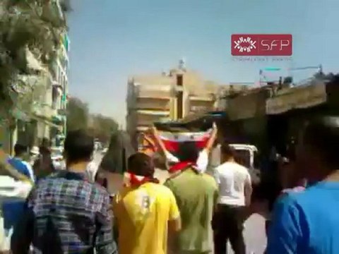 فري برس حماة مظاهرة ابطال حي الحميدية 16 9 2011