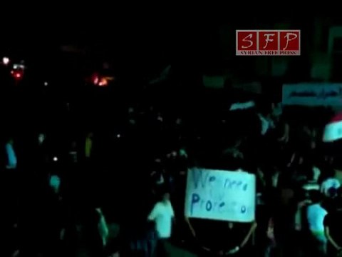 فري برس تجمع أحرار القرى الشرقية في بلدة الجيزة 06 09 2011