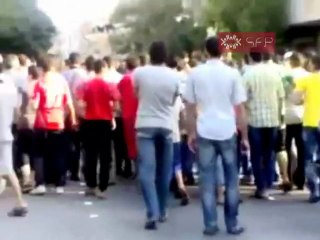فري برس   حمص القرابيص  مظاهرة الاحرار7 9 2011