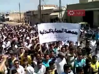 فري برس   حماه   حلفايا جمعة الحماية الدولية 9 9 2011