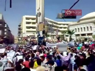 فري برس   دوما مظاهرة حاشدة 9 9 2011