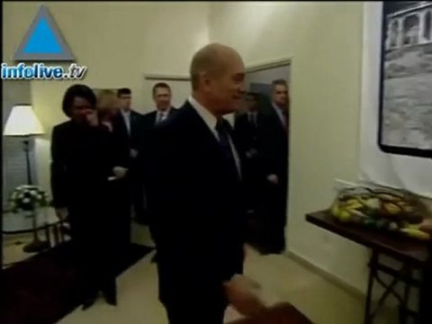 Infolive.tv Headlines - Outgoing Prime Minister Olmert And O