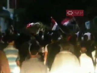 فري برس   ادلب   سرمين   تشييع الشهيد عزام معري 8 9 2011