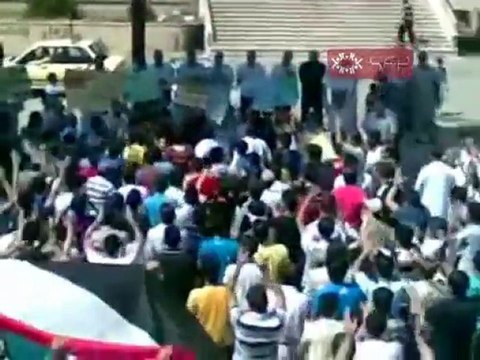 فري برس حمص الوعر جامع الشهداء جمعة الحماية الدولية 9 9 2011