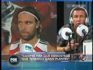 Fernando Cavenaghi en Fox Sports Del Plata