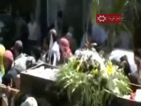فري برس ريف دمشق دوما تشييع الشهيد صبحي سلام 12 9 2011