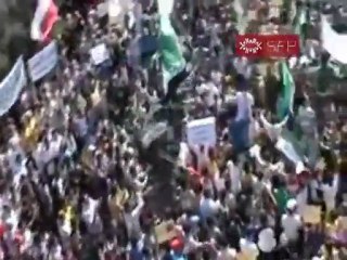 فري برس   حمص باباعمرو جمعة ماضون حتى اسقاط النظام 16 9 2011