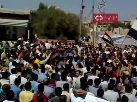 فري برس درعا نصيب جمعة ماضون حتى اسقاط النظام 16 9 2011