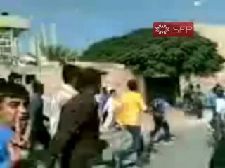 فري برس   ادلب   تلمنس   مظاهرات الطلاب الاحرار 19 9 2011