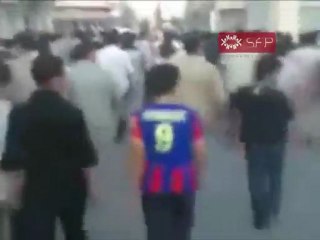 فري برس   حماه   طيبة الأمام   مظاهرة أثناء التواجد الأمني 21 9 2011