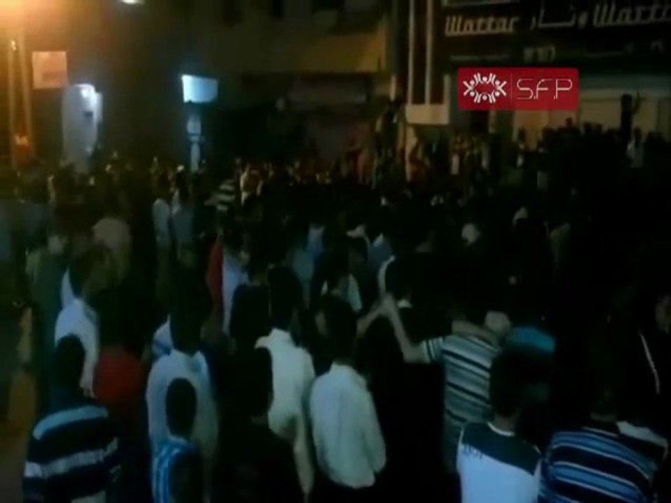 فري برس   حوران داعل مظاهرة مسائية نصرة لزينب 24 9 2011