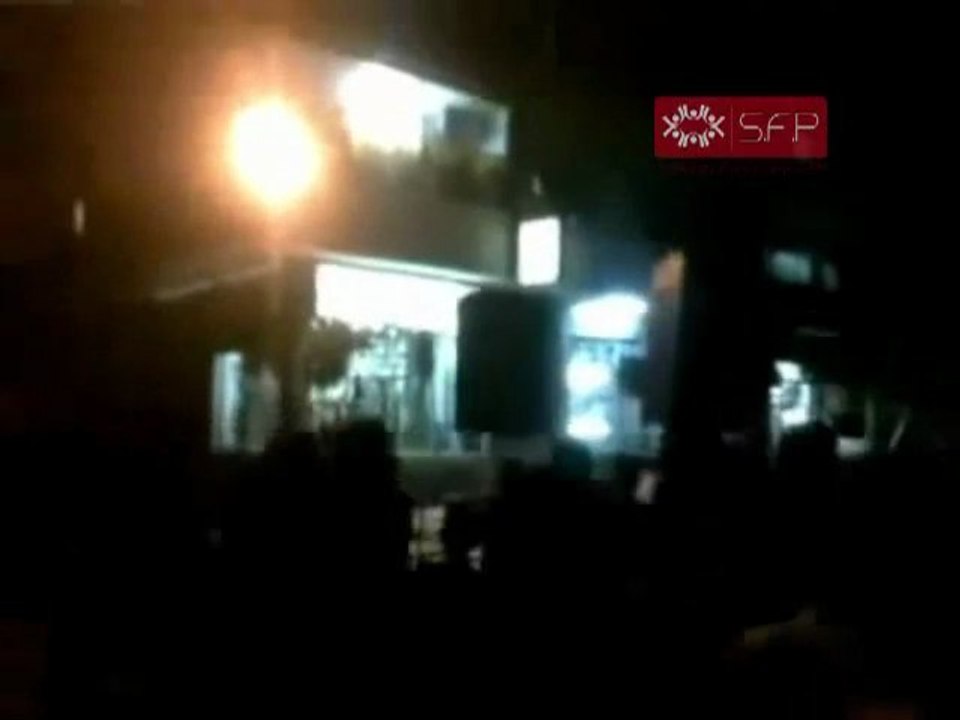 فري برس   مظاهرة مسائية في بلدة كفربطنا 25 9 2011 ‫‬