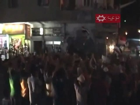 فري برس مسائية تدمر سوريا تدمر معاكي للموت 25 9 2011