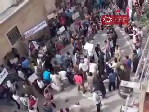 فري برس إدلب كفرومة التابعة للمعرة في جمعة النصر لشامنا ويمننا 30 9 2011