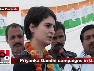 Priyanka Gandhi Election Campaigns in U.P, Part 20