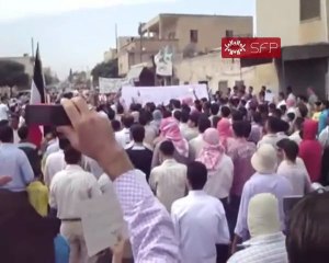 فري برس   حلب تل رفعت جمعة النصر لشامنا ويمننا 30 9 2011