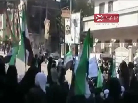 فري برس تنسيقية نساء دوما الحرة بيان حرائر دوما في 3 10 2011