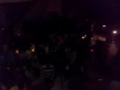 فري برس ادلب كفرومة مظاهرة مسائية ومباركة لليبيا 23 10 2011