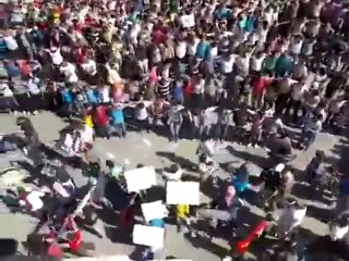 فري برس   درعا الصنمين المجلس الوطني يمثلني 7 10 2011