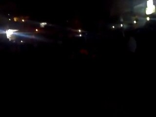 فري برس   مظاهرة امام مشفى فرمان بعد اغتيال مشعل التمو 8 10 2011