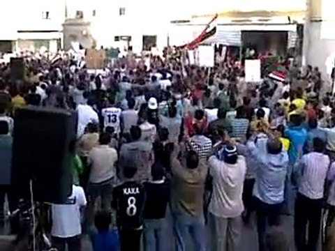 فري برس حوران الحراك مظاهرة تأييد أخوتنا الاكراد 8 10 2011
