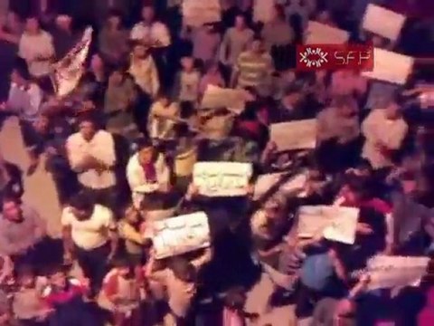 فري برس إدلب كفرومة مظاهرة لنصرة شباب الكورد وتحية لمشعل تمو 9 10 2011