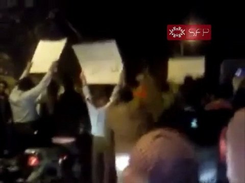 فري برس حلب حيان مظاهرة بمشاركة احرار بيانون 12 10 2011