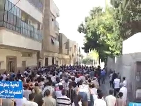 فري برس مظاهرة حمص جب الجندلي جمعة أحرار الجيش 14 10 2011