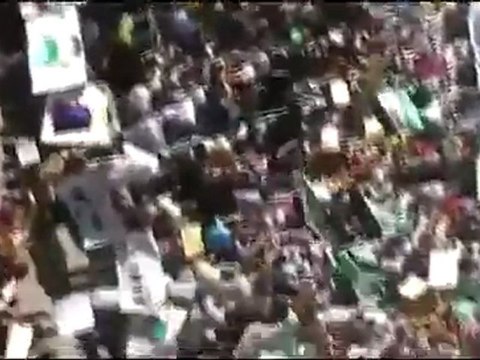 فري برس حمص باباعمرو مظاهرة رائعة 14 10 2011