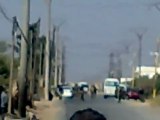 فري برس   درعا نصيب الامن والشبيحة الاسدية يحاصرون المدينة لأقتحامها 15 10 2011 ج2