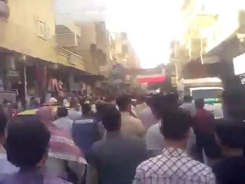 فري برس ديرالزور تشييع الشهيد زياد طه 16 10 2011