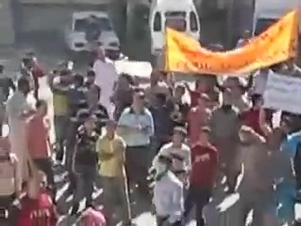 حماه حي الحميدية جمعة شهداء المهلة العربية 21/10/2011