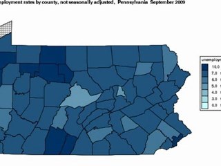 A Graph Depicting PA Unemployment Figures