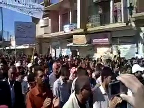 فري برس مظاهرة عامودا جمعة المهلة العربية 21 10 2011