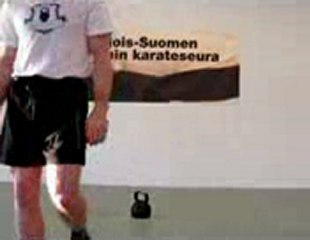 Total body workout with kettlebells XT