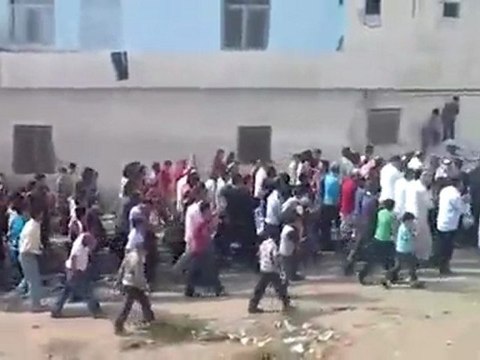 فري برس مظاهرة في مليحة العطش نصرة لحمص وحماة 29 10 2011