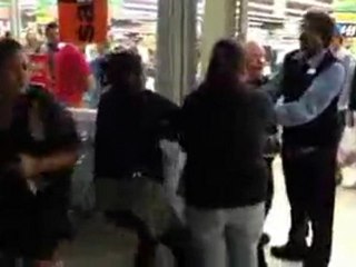 Shoplifters caught in the act