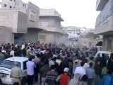 فري برس   إدلب معرة النعمان مظاهرات الشعب يريد اعدام الرئيس 31 10 2011