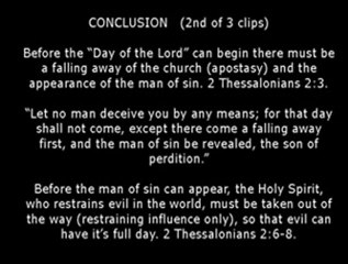 RAPTURE BEFORE TRIBULATION Read More Info