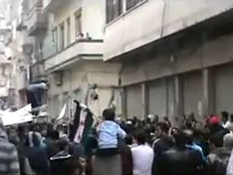 فري برس حمص جورة الشياح جمعة الله أكبر باباعمرو نحنا معاك 4 11 2011