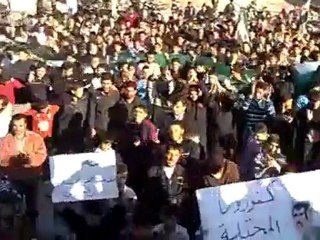 فري برس   ادلب كفروما مظاهرة ثاني ايام العيد 7 11 2011 ج1