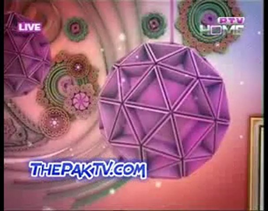 Noor Morning Show By PTV Home - 24th January 2012 Prt 3